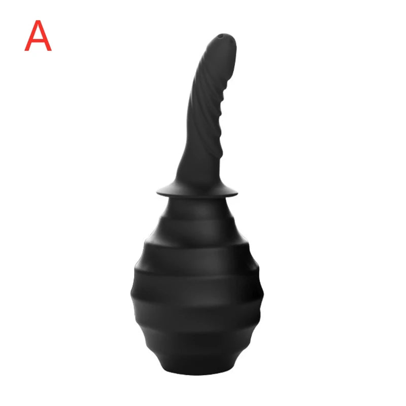 Portable Black Silicone Handheld Bidet Bottle – image 2