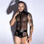 Men's Mesh See-Through Lingerie Underwear – image 4