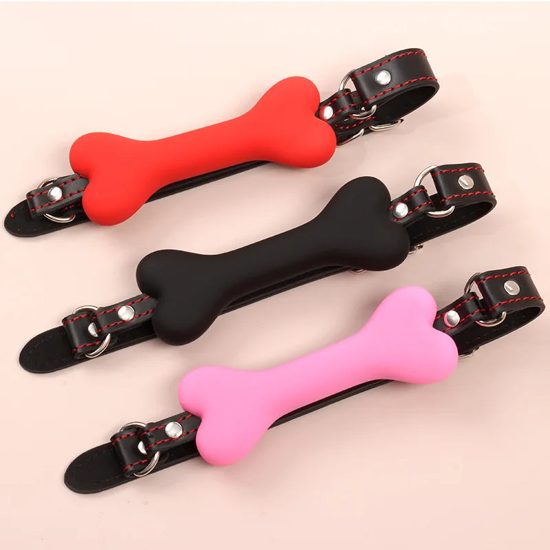 Silicone Open-Mouth Harness Ball Gag – image 1