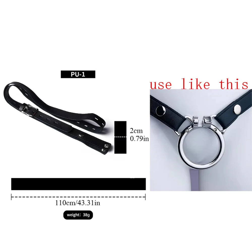 Male Chastity Cage with Urethral Lock – image 7