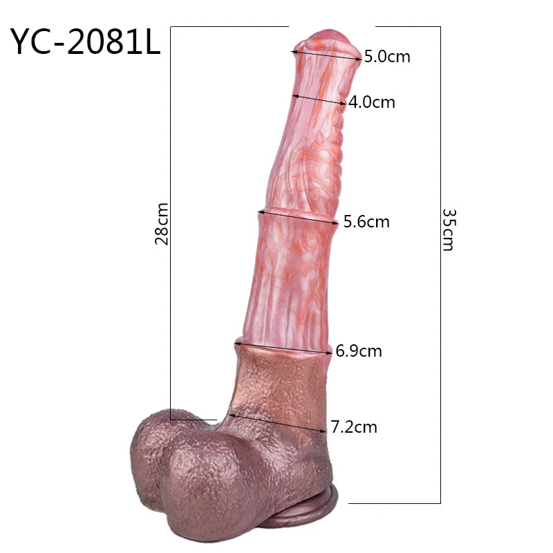 Soft Silicone Horse Dildo – image 5