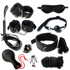 BDSM Bondage Restraint Set with Cuffs, Gag and Rope – image 2
