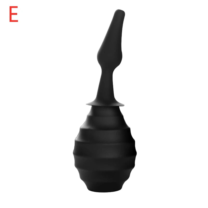 Portable Black Silicone Handheld Bidet Bottle – image 5