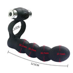 Strap-On Vibrator for Double Penetration with Anal Beads – image 6
