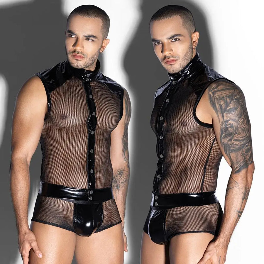 Men's Mesh See-Through Lingerie Underwear – image 2