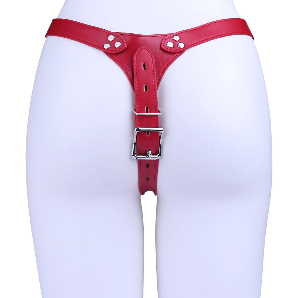 Adjustable Chastity Cage Auxiliary Restraint Belt – image 5
