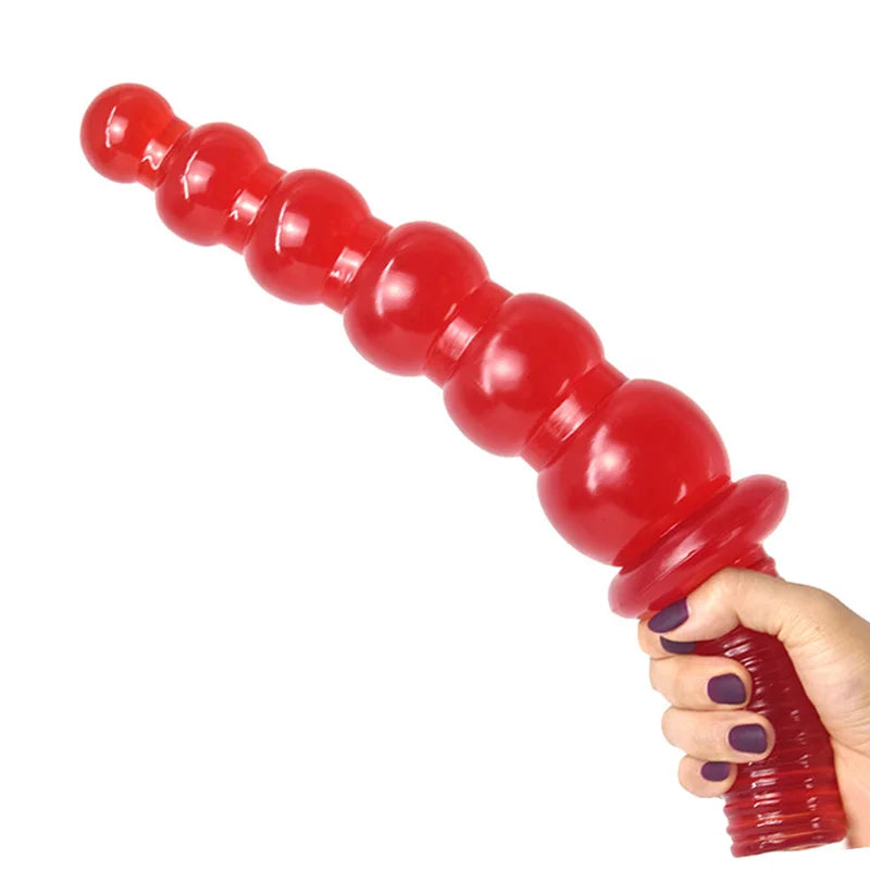 Gourd-Shaped Anal Plug with Handle – image 6