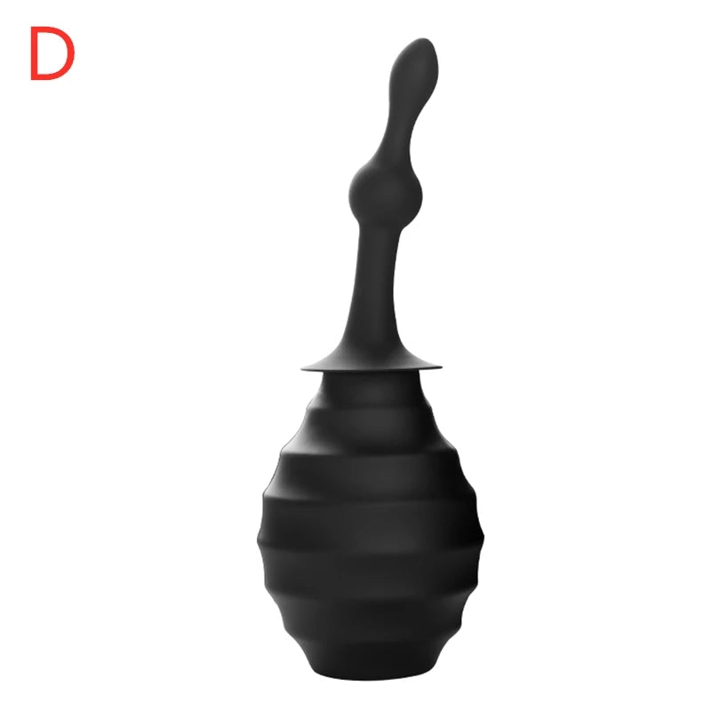 Portable Black Silicone Handheld Bidet Bottle – image 7