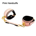 Fluorescent Leather Bondage Cuffs – image 7