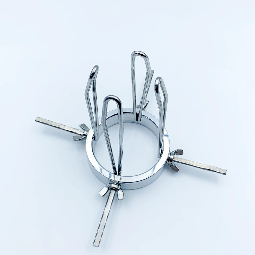 Adjustable Stainless Steel Anal-Vaginal Dilator – image 4