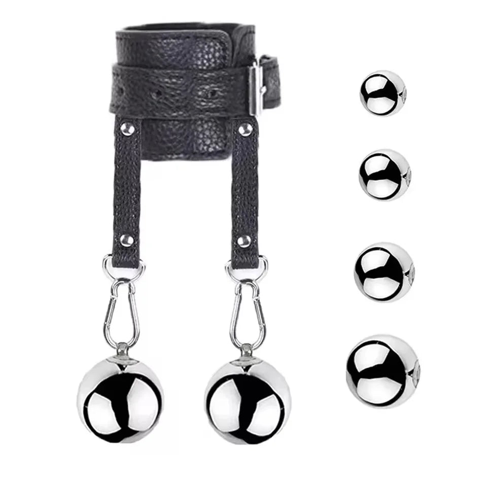 Scrotum Stretcher and Metal Ball Weight – image 2