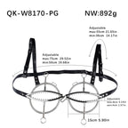 Metal Nipple Clamps with Spikes and Chain – image 4