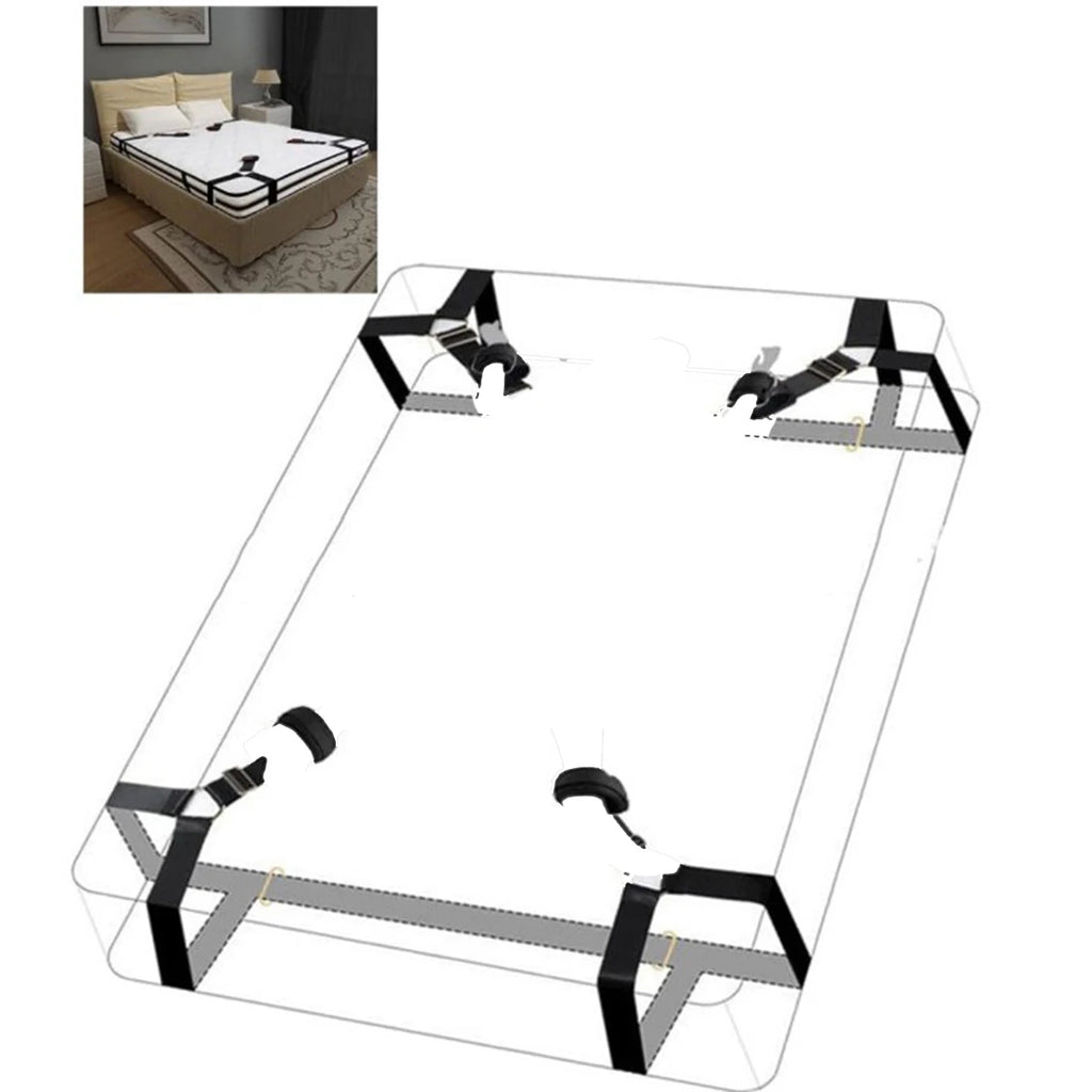 Bed Restraint System With Hand and Leg Cuffs – image 5