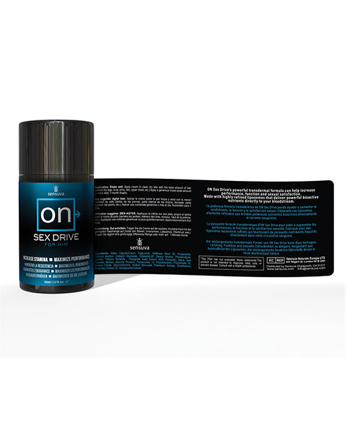 ON for Him Sex Drive Cream – product image 4 – SKU SEN150-ML