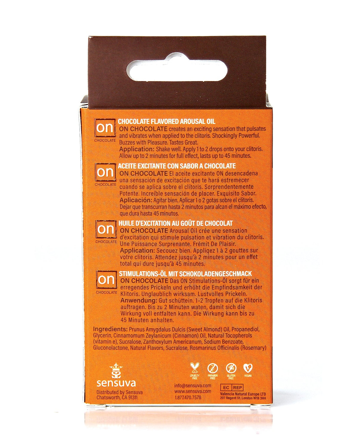 ON Arousal Oil Medium Box – product image 2 – SKU SEN174-M