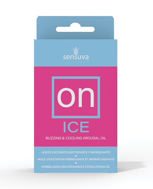 ON Ice Buzzing & Cooling Female Arousal Oil Medium Box – product image 1 – SKU SEN510-M