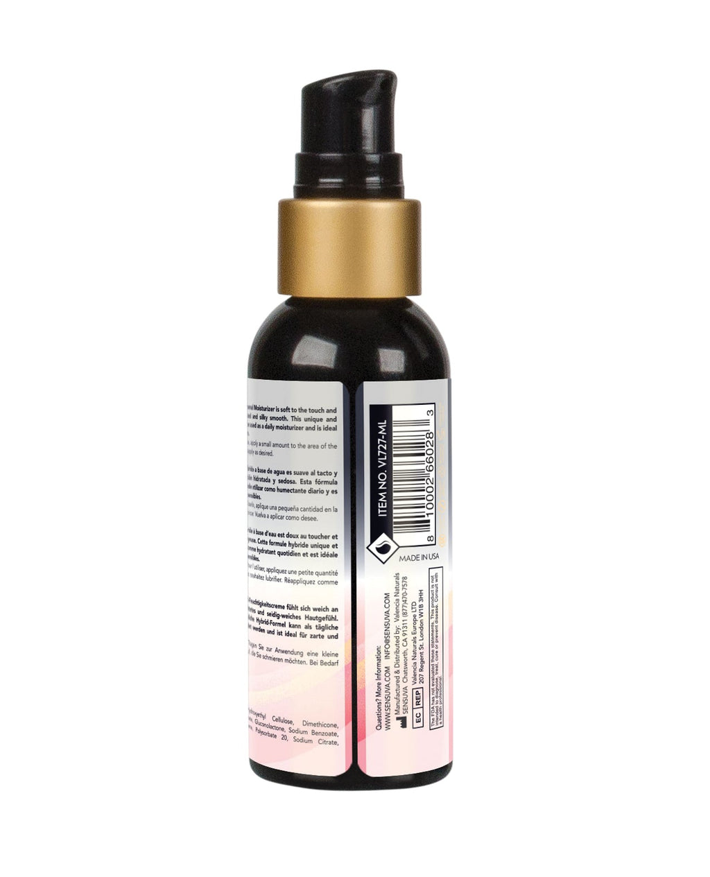 Sensuva Hybrid Personal Moisturizer – product image 2 – SKU SEN727-ML