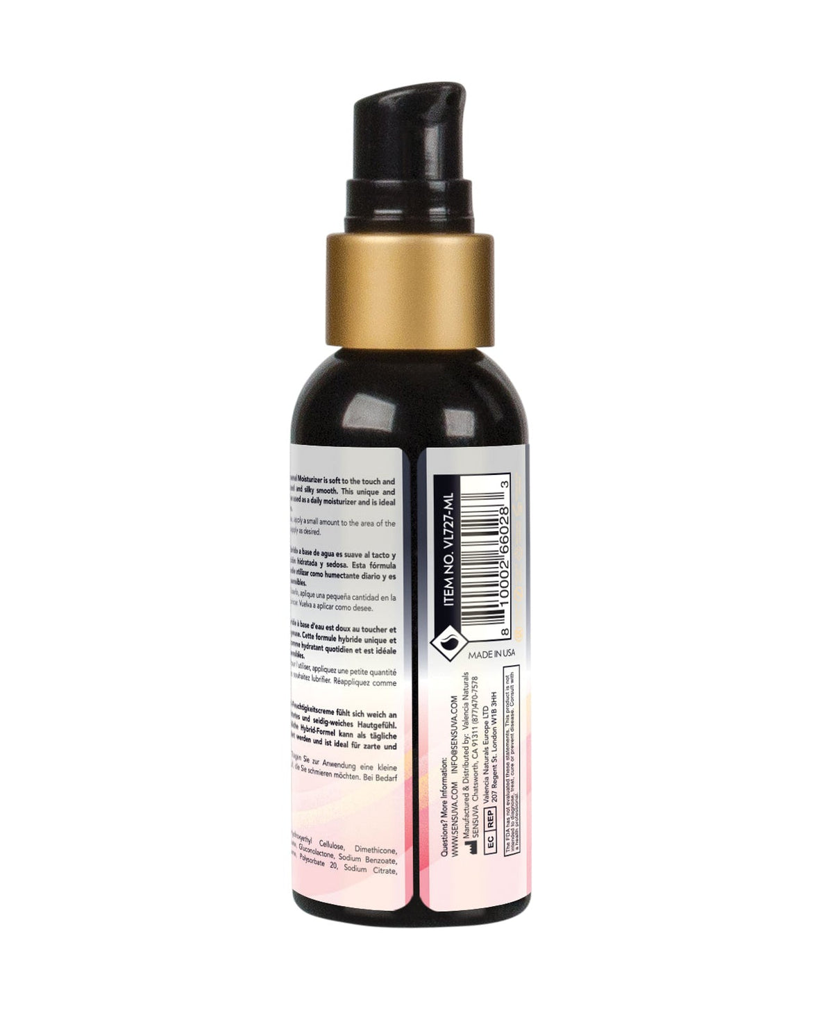 Sensuva Hybrid Personal Moisturizer – product image 2 – SKU SEN727-ML