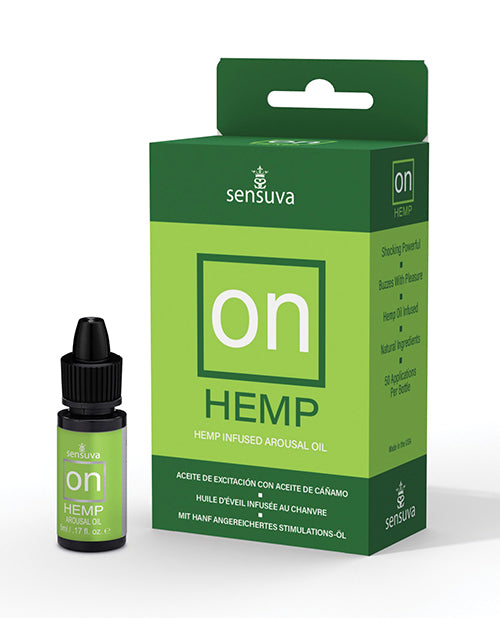 ON Hemp Arousal Oil Medium Box – product image 1 – SKU SENVL175-M