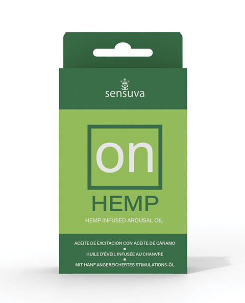 ON Hemp Arousal Oil Medium Box – product image 2 – SKU SENVL175-M