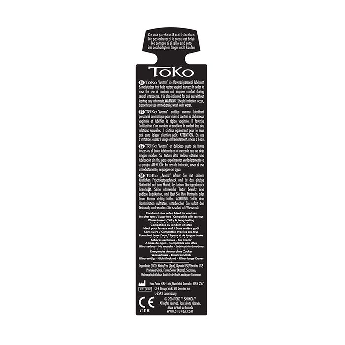 Toko Aroma Flavoured Lubricant – product image 2 – SKU SHU6403