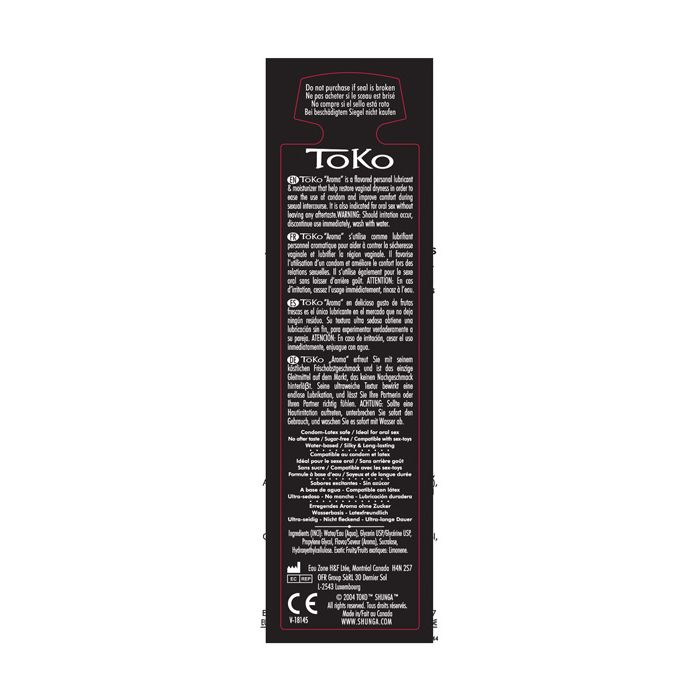 Toko Aroma Lubricant – product image 3 – SKU SHU6421