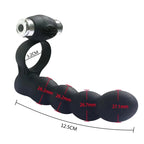 Strap-On Vibrator for Double Penetration with Anal Beads – image 7