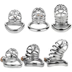 Male Chastity Cage with Urethral Lock – image 3