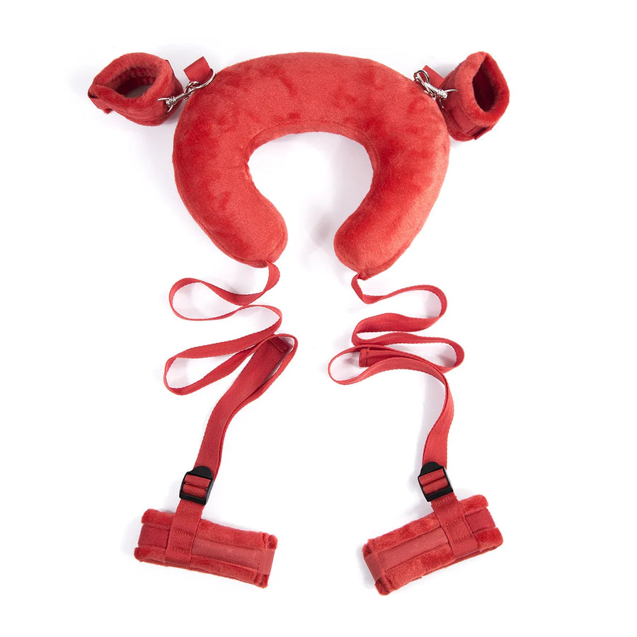 BDSM Bondage Restraint Kit with U-Shaped Pillow – image 4