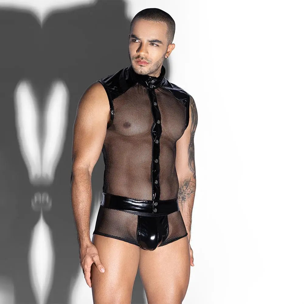 Men's Mesh See-Through Lingerie Underwear – image 6