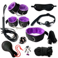 BDSM Bondage Restraint Set with Cuffs, Gag and Rope – image 7