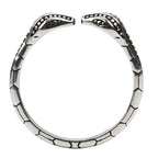 Penis and Scrotum Restraint Ring, Stainless Steel Snake Head – image 4