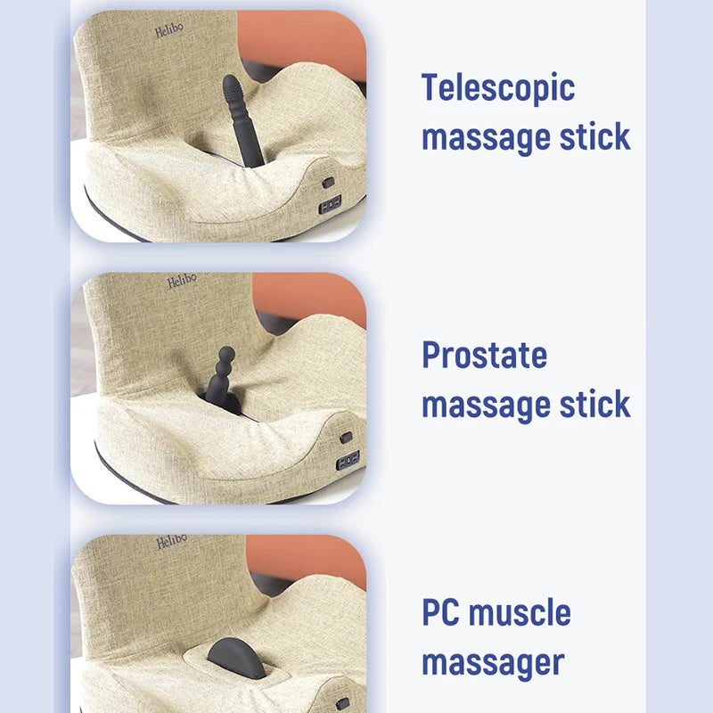 Solo Sex Saddle Set with 3 Vibrators – image 4
