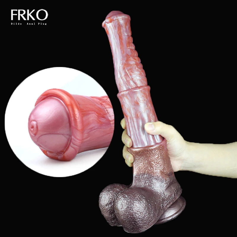 Soft Silicone Horse Dildo – image 3