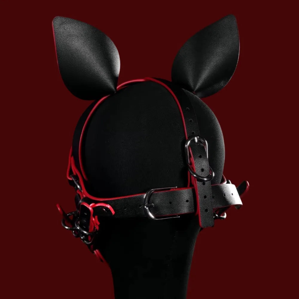 K9 BDSM Pet Play Hood and Restraint Set – image 3