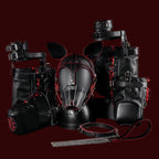 K9 BDSM Pet Play Hood and Restraint Set – image 1