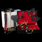 Bondage Restraint Set, 8-Piece Leather Kit – image 3