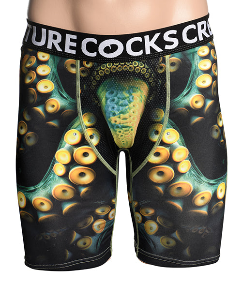Creature Cocks - Creature Wear Monstropus Tentacled Monster Boxer Shorts – product image 1 – SKU XRAH728-GR-S0
