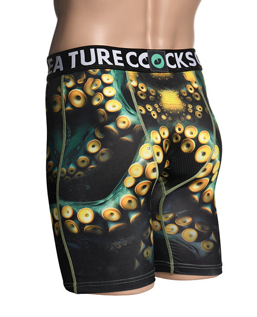 Creature Cocks - Creature Wear Monstropus Tentacled Monster Boxer Shorts – product image 3 – SKU XRAH728-GR-S0