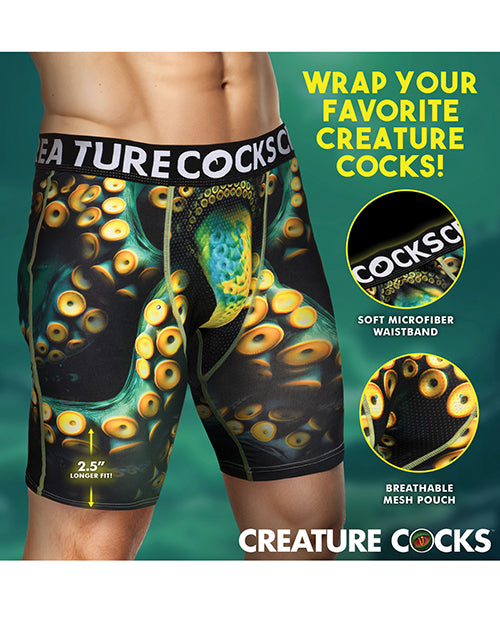 Creature Cocks - Creature Wear Monstropus Tentacled Monster Boxer Shorts – product image 4 – SKU XRAH728-GR-S0