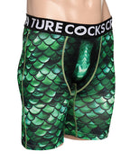 Creature Cocks - Creature Wear Cockness Monster Lake Creature Boxer Shorts – product image 2 – SKU XRAH730-GR-L0