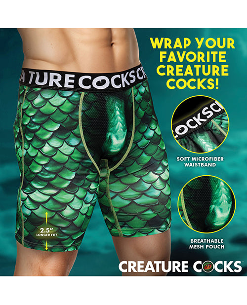 Creature Cocks - Creature Wear Cockness Monster Lake Creature Boxer Shorts – product image 4 – SKU XRAH730-GR-L0