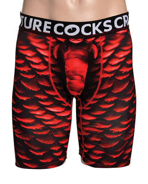 Creature Cocks - Creature Wear Horny Devil Demon Boxer Shorts – product image 1 – SKU XRAH731-RBK-M0