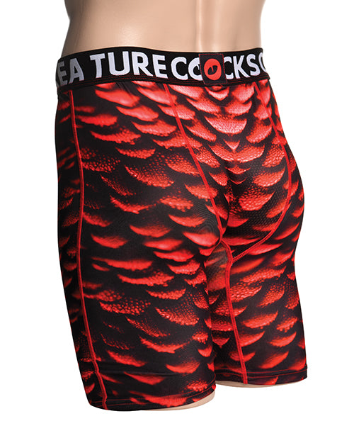 Creature Cocks - Creature Wear Horny Devil Demon Boxer Shorts – product image 3 – SKU XRAH731-RBK-M0