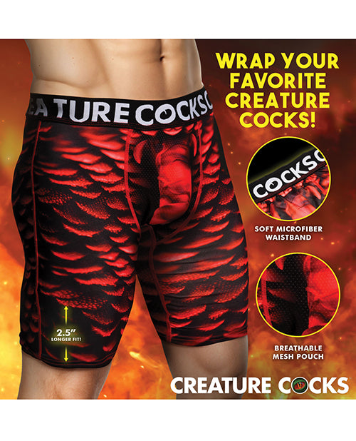 Creature Cocks - Creature Wear Horny Devil Demon Boxer Shorts – product image 4 – SKU XRAH731-RBK-M0