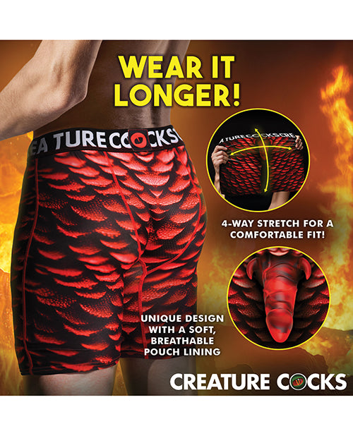 Creature Cocks - Creature Wear Horny Devil Demon Boxer Shorts – product image 5 – SKU XRAH731-RBK-M0