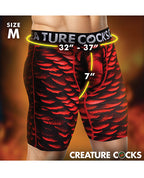 Creature Cocks - Creature Wear Horny Devil Demon Boxer Shorts – product image 6 – SKU XRAH731-RBK-M0