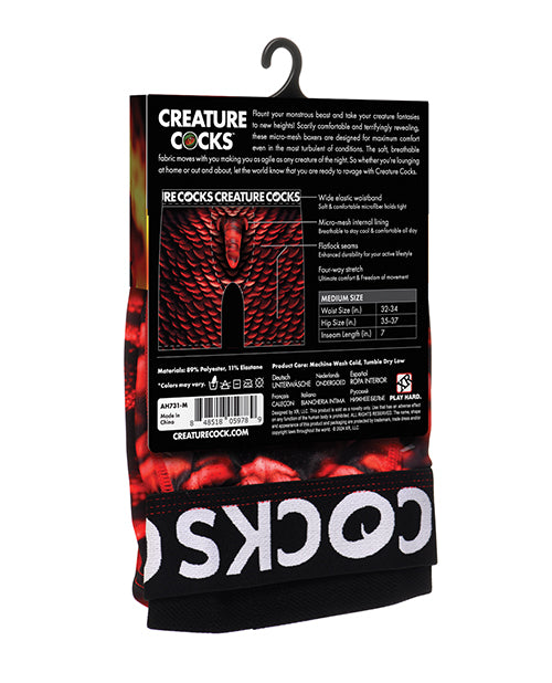 Creature Cocks - Creature Wear Horny Devil Demon Boxer Shorts – product image 8 – SKU XRAH731-RBK-M0