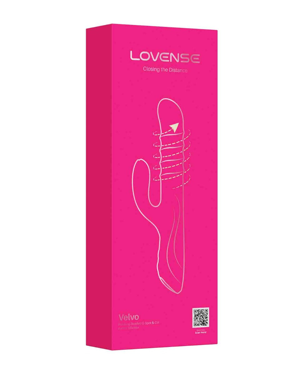 Velvo G-Spot & Clit Rabbit Vibrator – product image 4 – SKU LOV0838