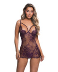 Heart Stop Underwire Lace Chemise w/G-String – product image 1 – SKU ROLI1018-PR-LX